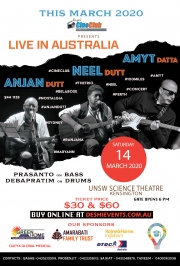ANJAN DUTT Neel Dutt Amyt Datta Live In Sydney