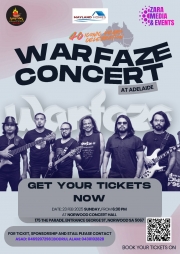 WARFAZE 40 Year Celebration In Adelaide